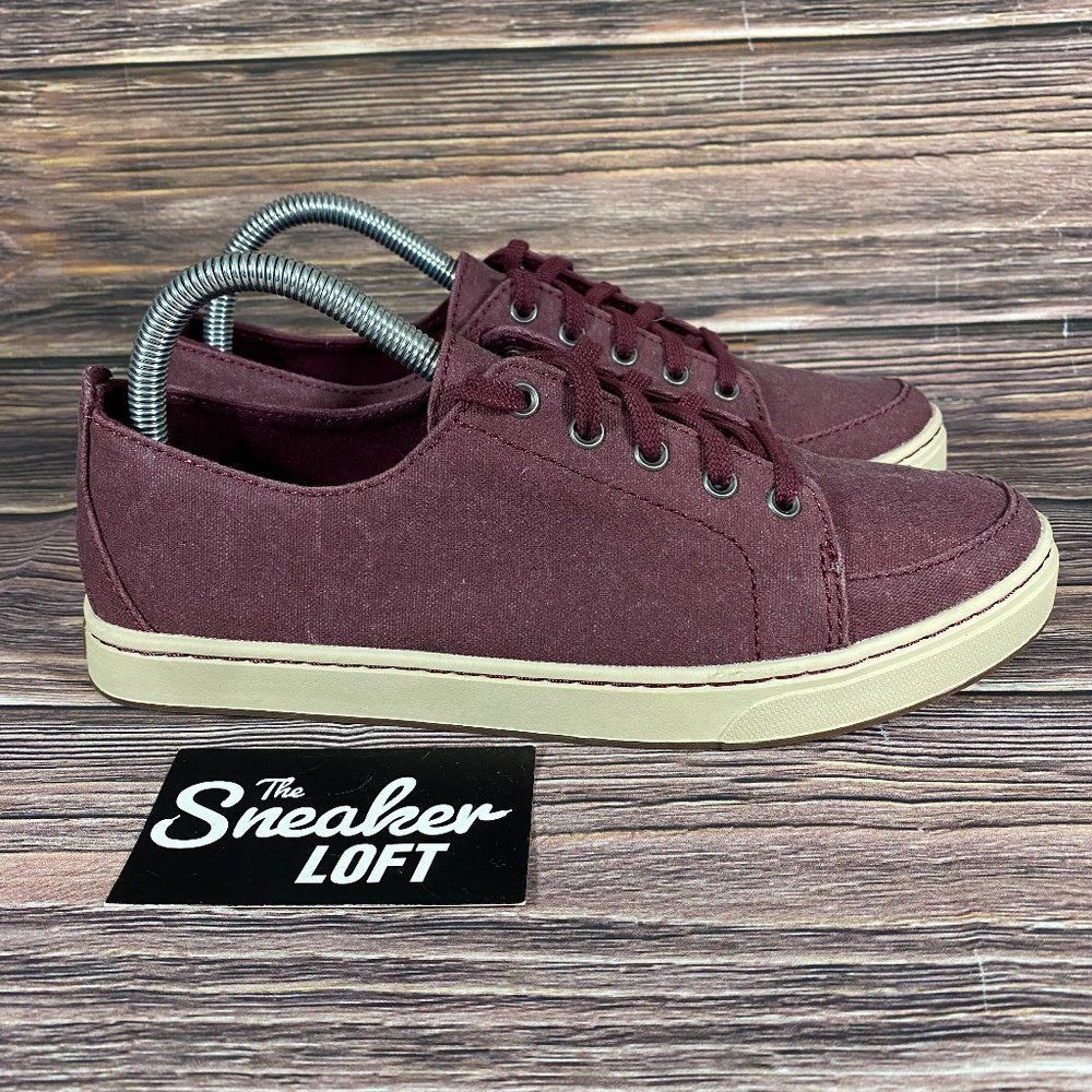 LL Bean Campside Shoes Oxford Lace Canvas Sneakers